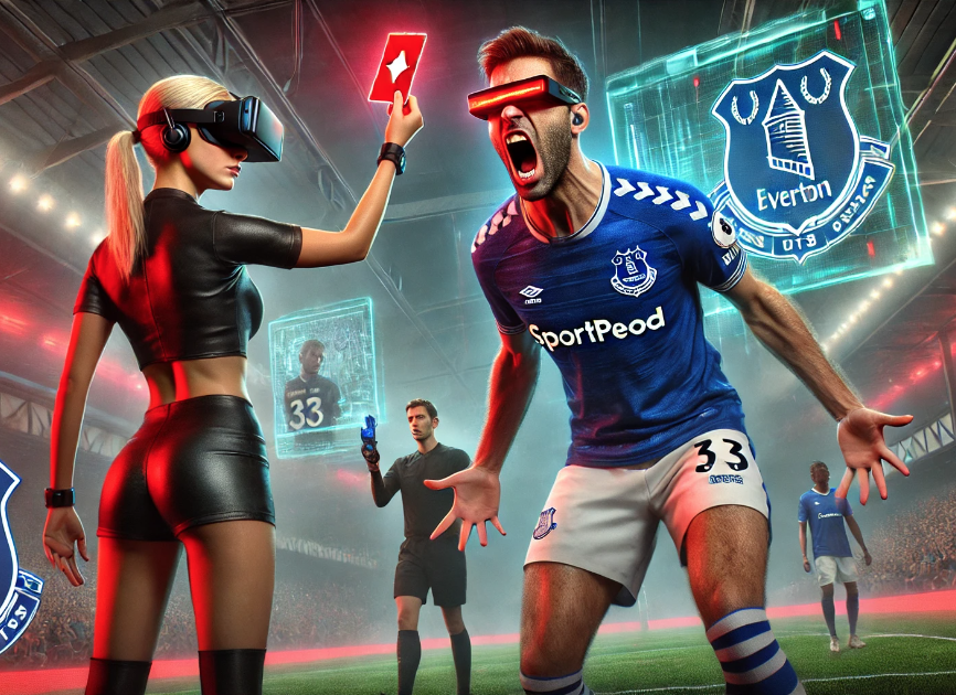 Everton Red Card