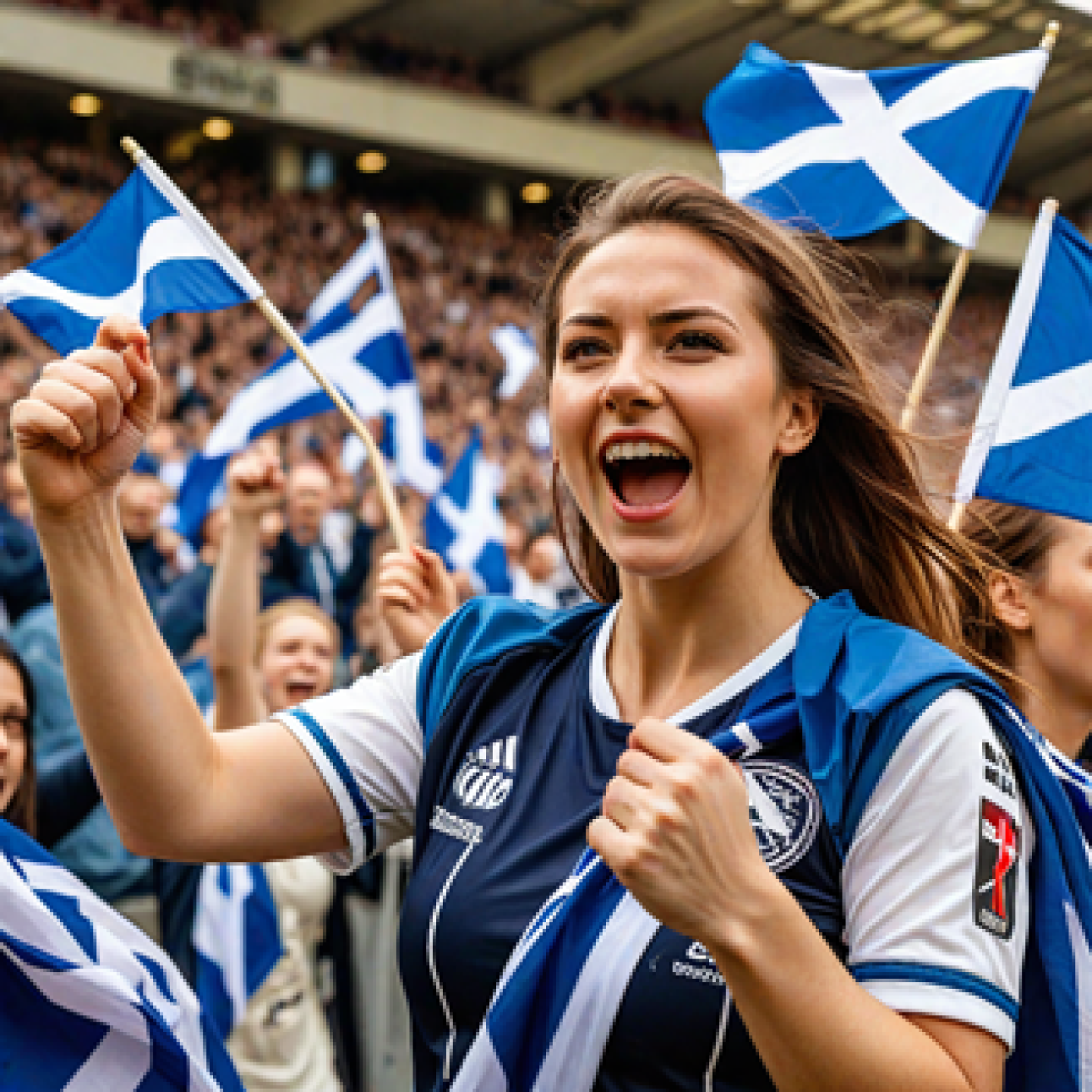 Scotland fan goal