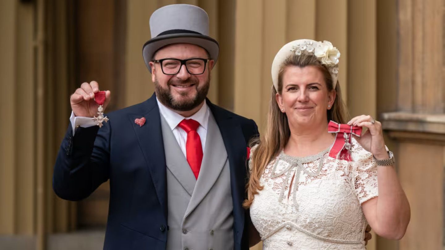 Sergio and his wife Red Sky Foundation.
