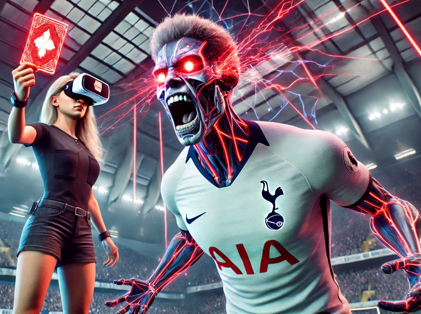 Spurs Red Card